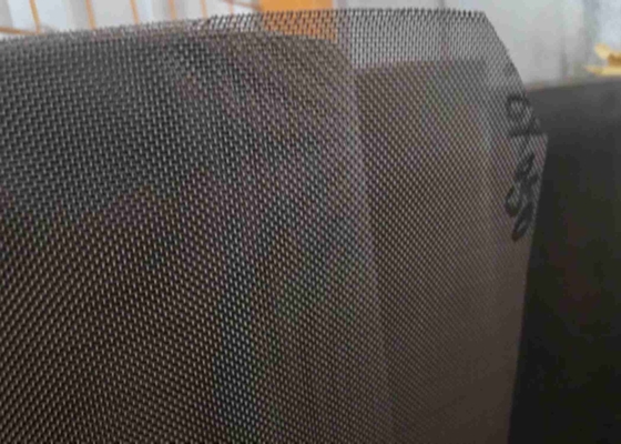 Wind Tunnel Stainless Steel Woven Wire Screen 12m Width No Welding Or Splicing
