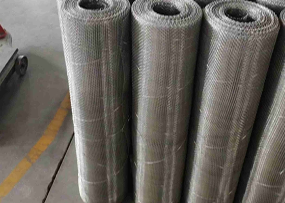 Closed Edge Ss Woven Wire Mesh With Selvage Style