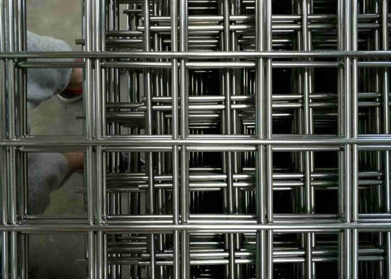 Low Carbon Steel Welded Wire Mesh 1/4" To 8" Opening High Strength