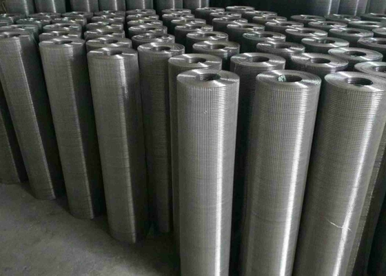 1/4" Opening 0.022" 0.028" 0.032" Stainless Steel Welded Wire Mesh Rolls  Corrosion Proof