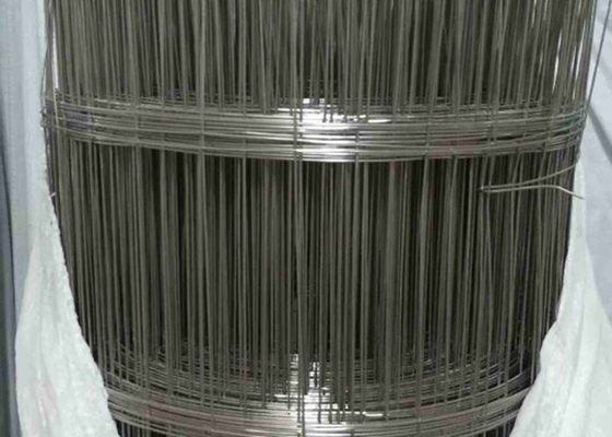 4" X 2"  Opening 0.105inch Diameter Wire SS Welded Wire Mesh Non Rusting