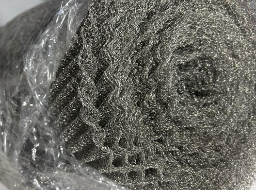 Standard Type Knitted Wire Mesh 40-100 To  160-400 Acid And Alkali Resistance