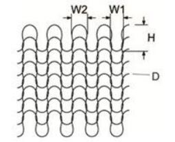 Absorbed Type Knitted Wire Mesh 20-40 to 50-120 stainless steel rust resistance