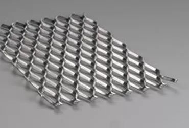 Durable Expanded Metal Screen Mesh Curtain Wall Aluminium 0.4-8mm Thickness