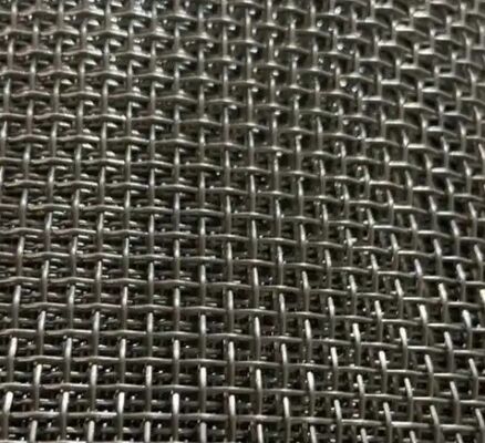 Plain Weave Stainless Steel Woven Wire Mesh With 27mesh Smooth Pore Wall No Burrs