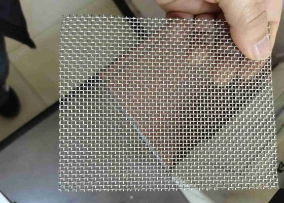 Twill Weave 316 Stainless Steel Mesh Screen Filtration