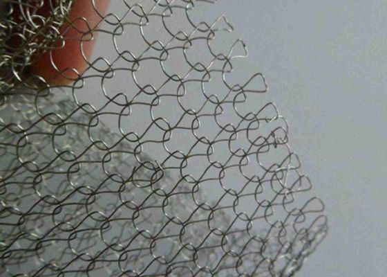 Knitted Air Filter Stainless Steel Knitted Mesh Gas Water Separation