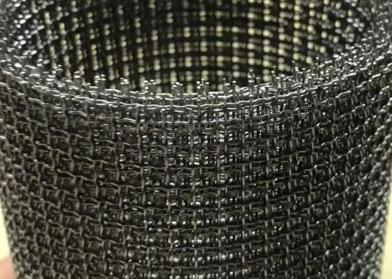 Customized Stainless Steel Crimped Woven Wire Mesh 10 to 30m Roll Economical Type