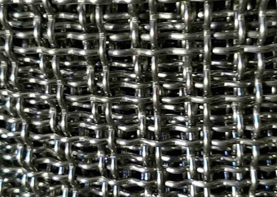 Customized Stainless Steel Crimped Woven Wire Mesh 10 to 30m Roll Economical Type