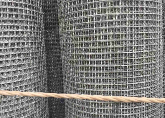 End Finish Type Crimped Wire Cloth Galvanized Sleeve Edges Crimped Wire Mesh