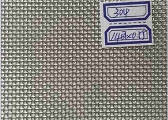 Schermo di sicurezza di acciaio inossidabile di 304 crimini Mesh Super Hardness