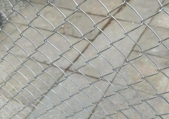 5m - PVC galvanizzato 30m hanno ricoperto il collegamento a catena Mesh For Fence Rust Resistance