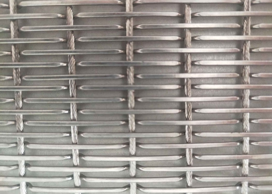 30m Decorative Woven Wire Mesh 3,0mm Rod Wire Lunghezza comune