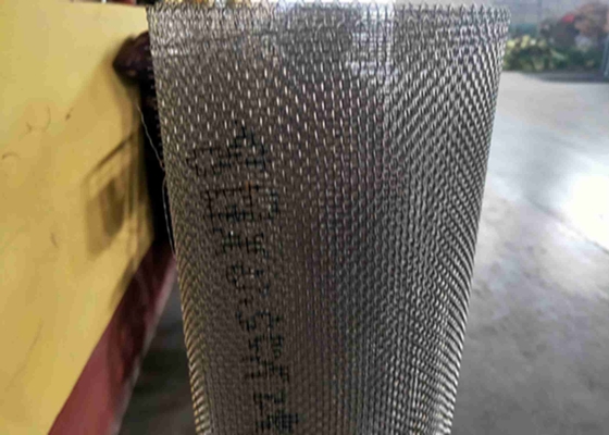0.001 Inch Metal Woven Wire Mesh quadrati pannelli o in rotoli decorativi