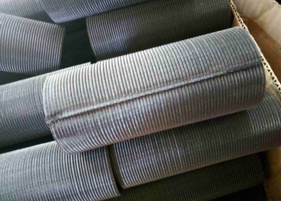 Filtri a maglia di acciaio 6um-350um Apertura Rivestimento galvanizzante d'argento Forme multiple