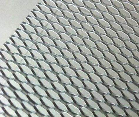 Acciaio tenero Galvanizzato Leghe in acciaio inossidabile Maglia metallica espansa 4' x 8