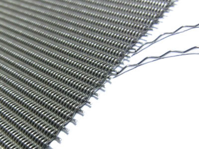 Scaffalatura a maglia di tessuto olandese semplice Twill Weave / Dutch Weave SUS 304