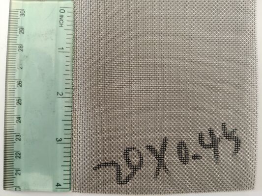 20 mesh 0,45 mm filo di acciaio inossidabile filato quadrato filo di maglia resistenza alla corrosione molto superiore