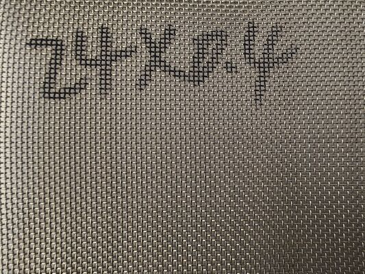 24 maglie 0,40 mm Wire Stainless Steel Square Wire Mesh.