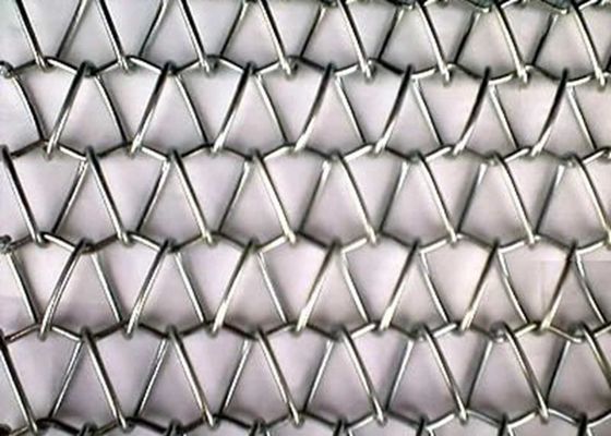 Schermo decorativo a spirale di acciaio inossidabile del tessuto 3mm per la tenda