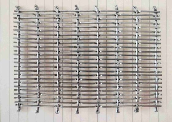 Metallo decorativo Mesh For Sun Shade Cable e Rod pre unito di SS304 SS316