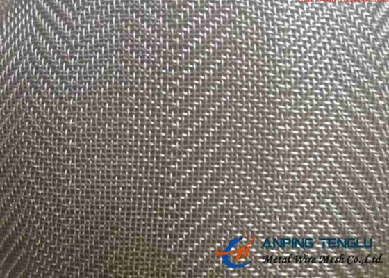AISI304 8 - cavo tessuto Mesh Herringbone Weave di acciaio inossidabile 100