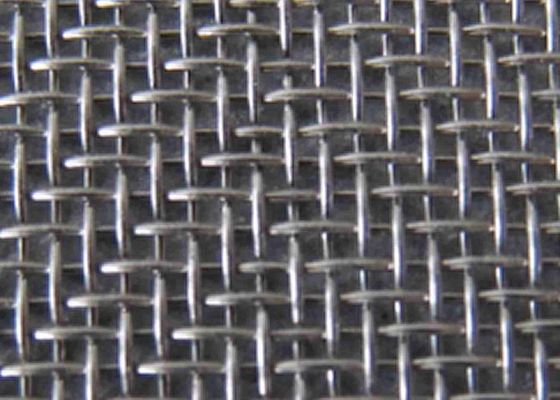 Cavo olandese Mesh Three Heddle Weaving 904L dell'acciaio inossidabile di AISI 1.2m