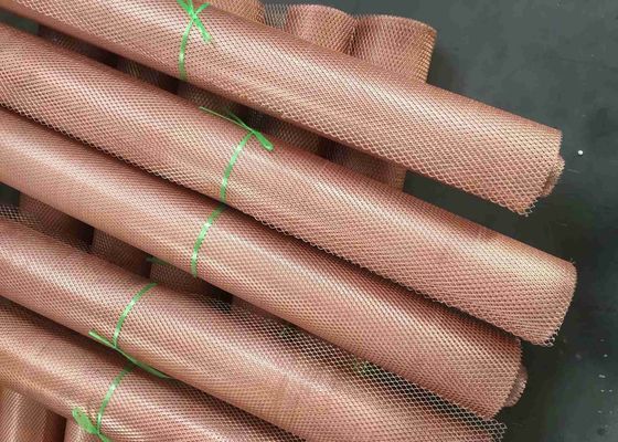 Metallo in espansione di rame Mesh Anti Corrosion di 5.0mm - 0,5