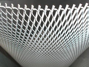 Mesh Diamond Hole in espansione a 10 pollici a 8 pollici di titanio