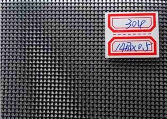 Bwg 31 a Bwg34 fissa lo schermo di sicurezza di acciaio inossidabile Mesh Epoxy Coated 12x12