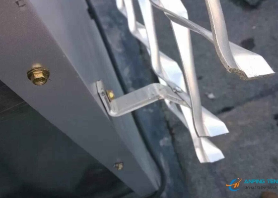 Metallo in espansione di alluminio decorativo leggero Mesh Cladding